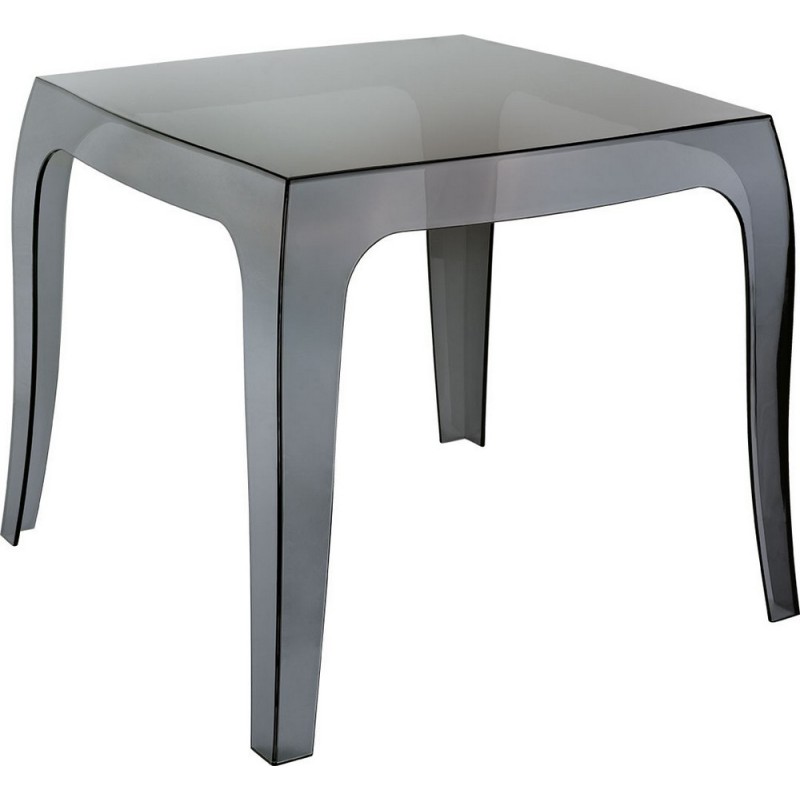 QUEEN 065 Siesta Hi-Tech coffee table Queen art. 065 with 51x51 cm polycarbonate structure