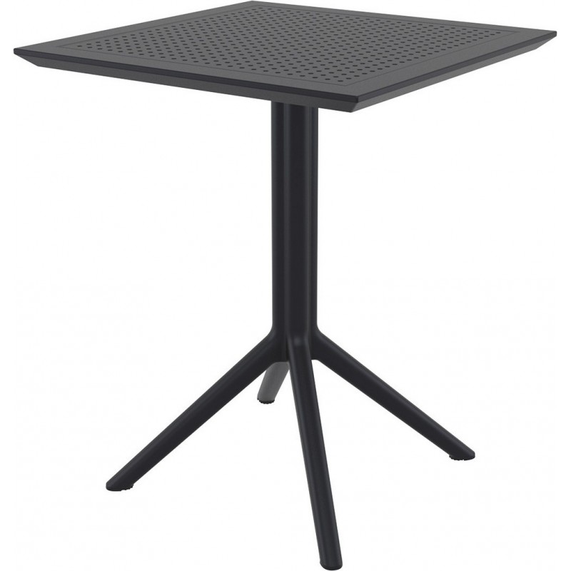 SKY FOLDING TABLE 60 114 Mesa plegable Siesta Hi-Tech Sky 60 art. 114 con estructura de polímero de 60x60 cm