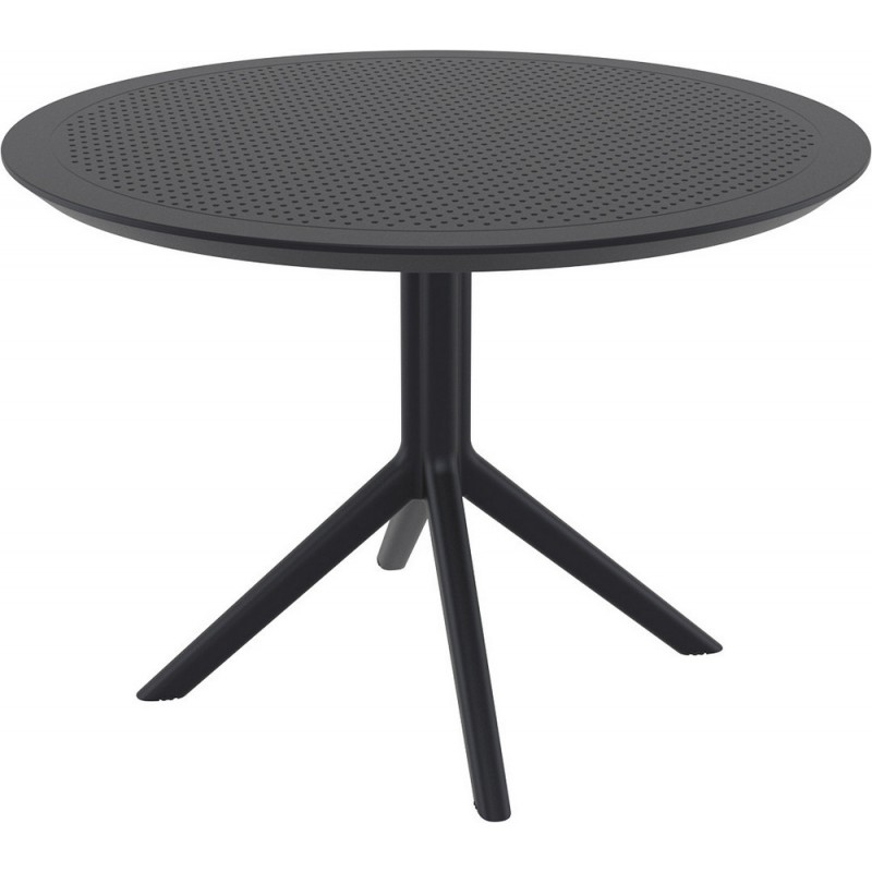 SKY TABLE 105 124 Siesta Fixed Table Hi-Tech Sky Table Ø105 art. 124 with Ø105 cm polymer structure