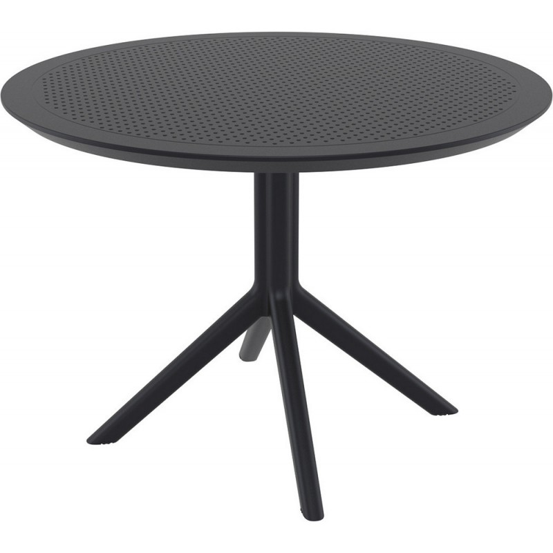 SKY TABLE 105 124 Siesta Table Fixe Hi-Tech Sky Table Ø105 art. 124 avec structure polymère Ø105 cm