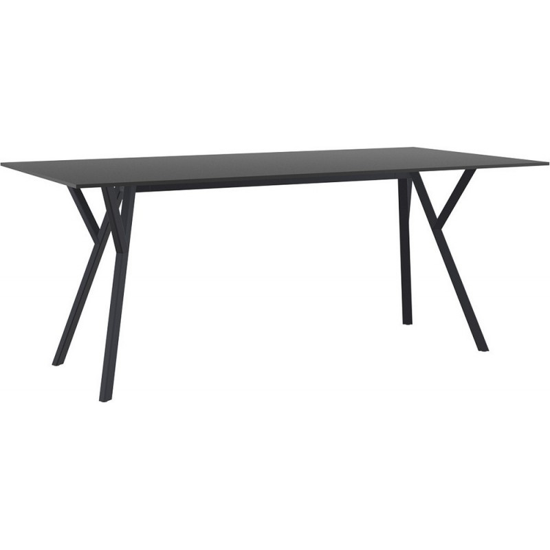 MAX TABLE 180 748 Mesa fija Hi-Tech Siesta Mesa Max 180 art. 748 con estructura de plástico y encimera de laminado compacto HPL 180x90 cm