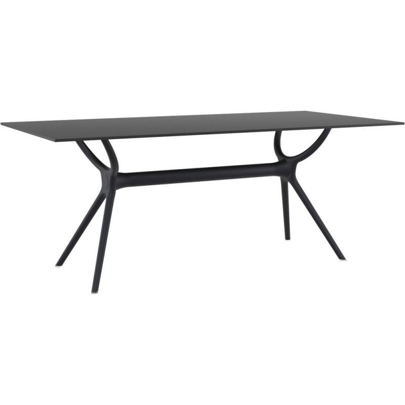 AIR TABLE 180 715 Siesta Table Fixe Hi-Tech Air Table 180 art. 715 avec structure en plastique et plateau en stratifié compact HPL 180x90 cm