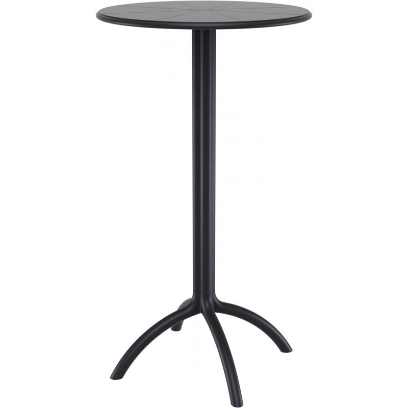OCTOPUS BAR 161 Siesta Hi-Tech Fixed Table Octopus Bar art. 161 with Ø60 cm polymer structure
