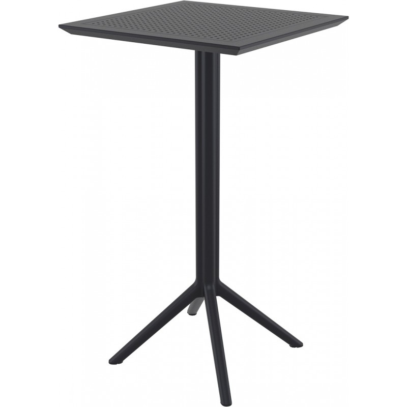 SKY FOLDING BAR TABLE 60 116 Siesta Hi-Tech Folding Table Sky Folding Bar Table 60 art. 116 with 60x60 cm polymer structure
