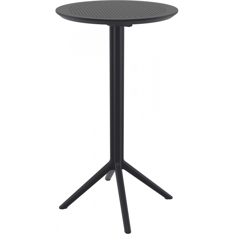 SKY FOLDING BAR TABLE 60 122 Siesta Hi-Tech Folding Table Sky Folding Bar Table 60Ø art. 122 with Ø60 cm polymer structure