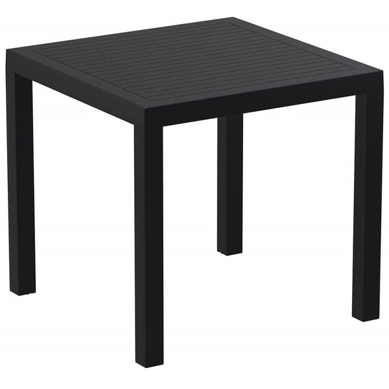 ARES 80 164 Siesta Hi-Tech Fixed Table Ares 80 art. 164 with 80x80 cm polymer structure