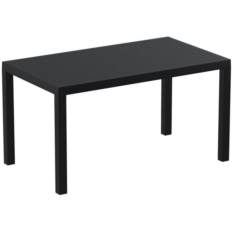 ARES 140 186 Siesta Hi-Tech Fixed Table Ares 140 art. 186 with 140x80 cm polymer structure