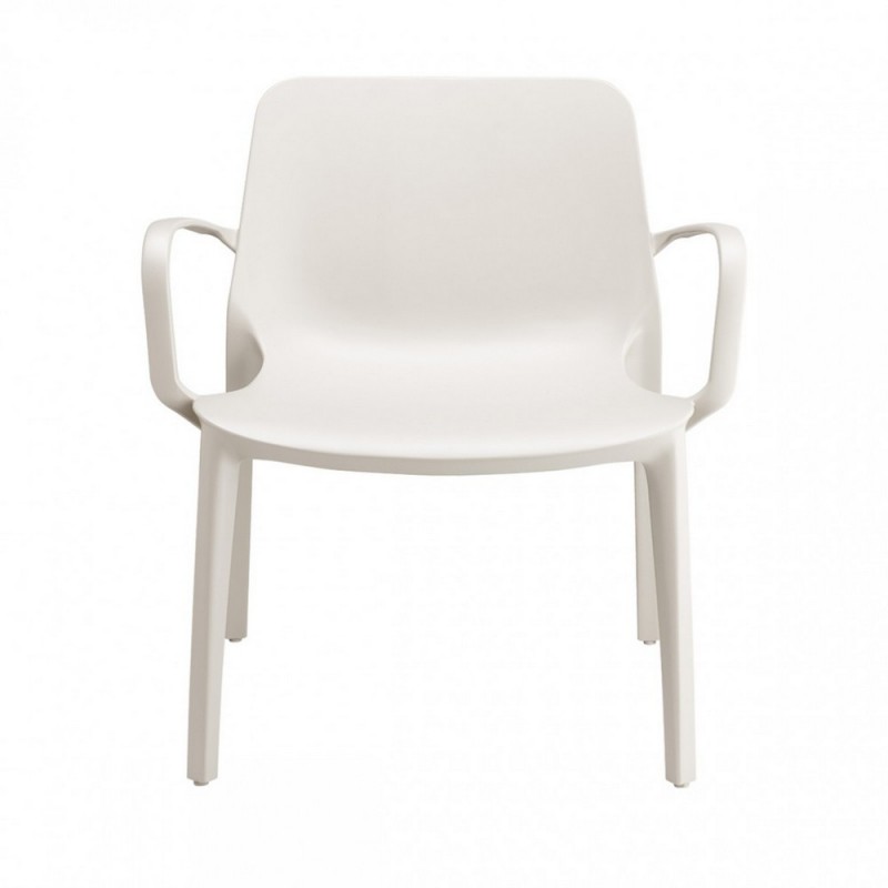 GINEVRA LOUNGE 2351 Sillón Ginebra Scab art. 2351 con estructura de tecnopolímero y carcasa de tecnopolímero - Con reposabrazos