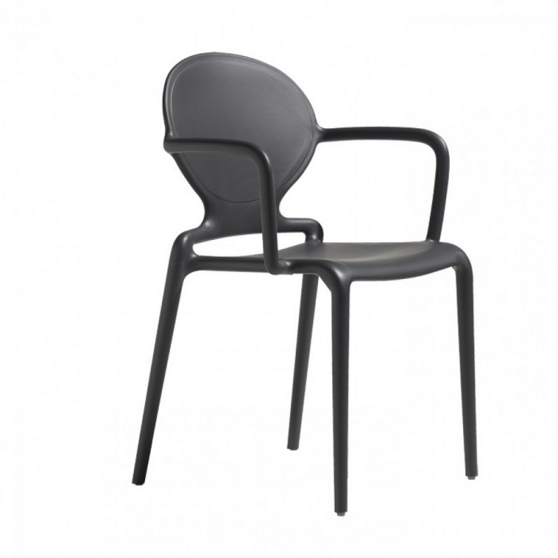 GIO 2314 Chaise Scab Gio art. 2314 avec structure en technopolymère et coque en technopolymère - Avec accoudoirs