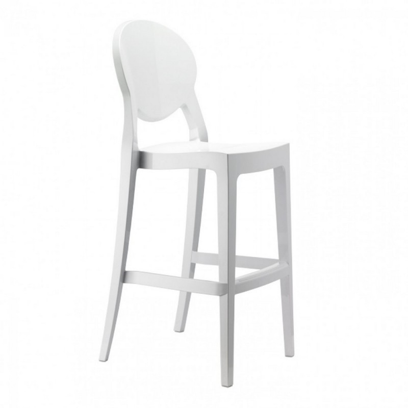 SGABELLO IGLOO 2359 Scab Igloo Stool art. 2359 with polycarbonate structure and polycarbonate shell h. 65cms
