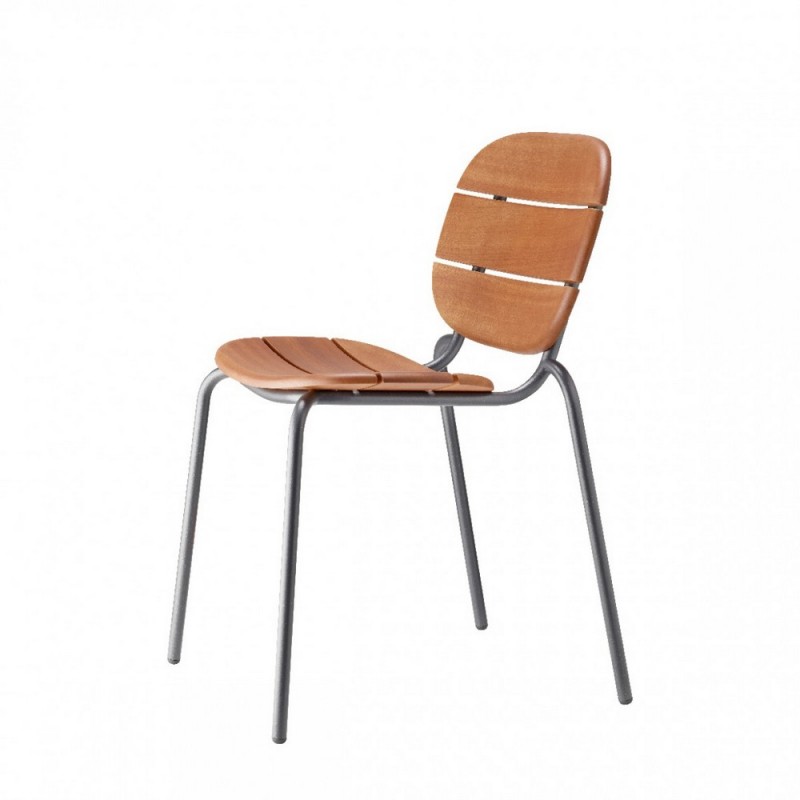 SEDIA SI-SI WOOD 2515 Scab Chair Si-Si Wood art. 2515 with metal structure and wooden shell