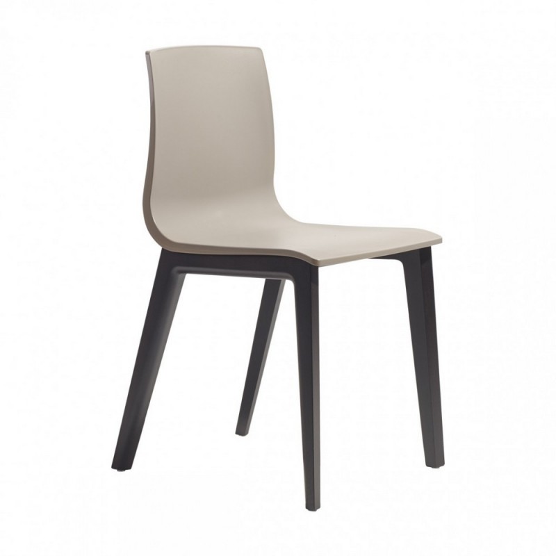 SMILLA 2841 Scab Sedia Smilla art. 2841 con struttura in legno e scocca in tecnopolimero - CON VOUCHER 15% NEL CARRELLO
