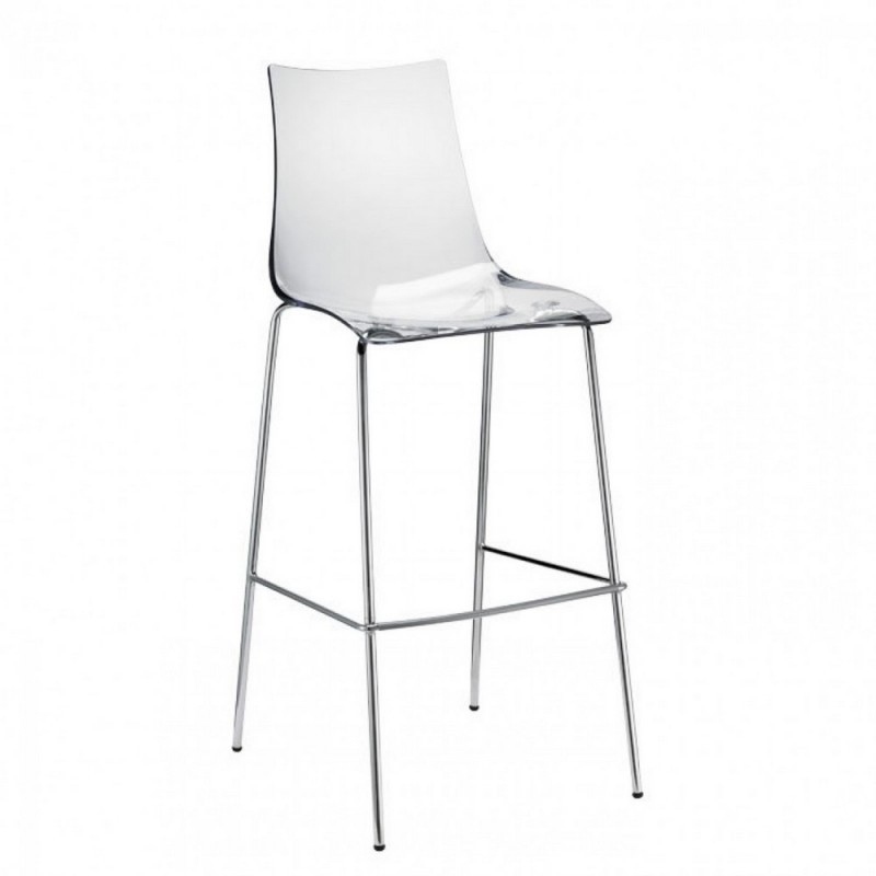 SGABELLO ZEBRA ANTISHOCK 2545 Scab Sgabello Zebra Antishock art. 2545 con struttura in metallo e scocca in policarbonato da h. 80 cm - CON VOUCHER 15% NEL CARRELLO