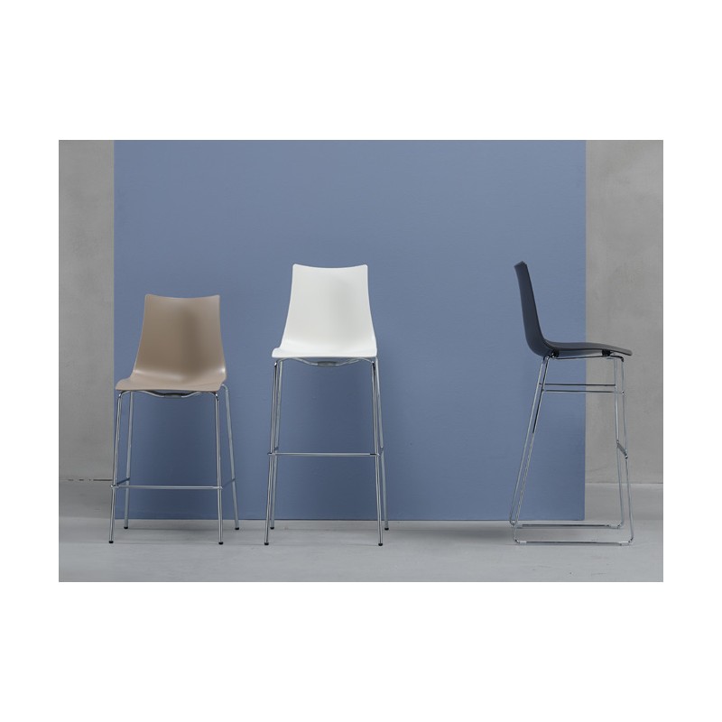 Zebra Stool Zebra stool art. 2566 with 4 Legs - Scab Design
