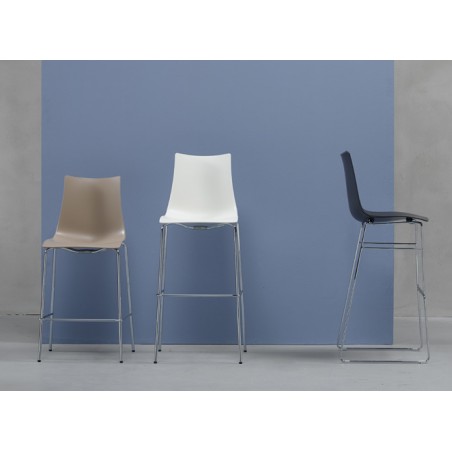 SGABELLO ZEBRA TECNOPOLIMERO 2566