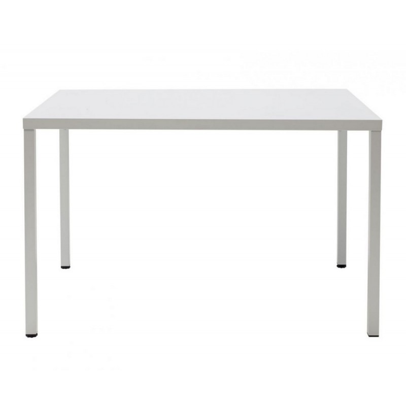SUMMER 2731 Scab Table fixe Summer art. 2731 avec structure en acier et plateau en acier 120x80 cm