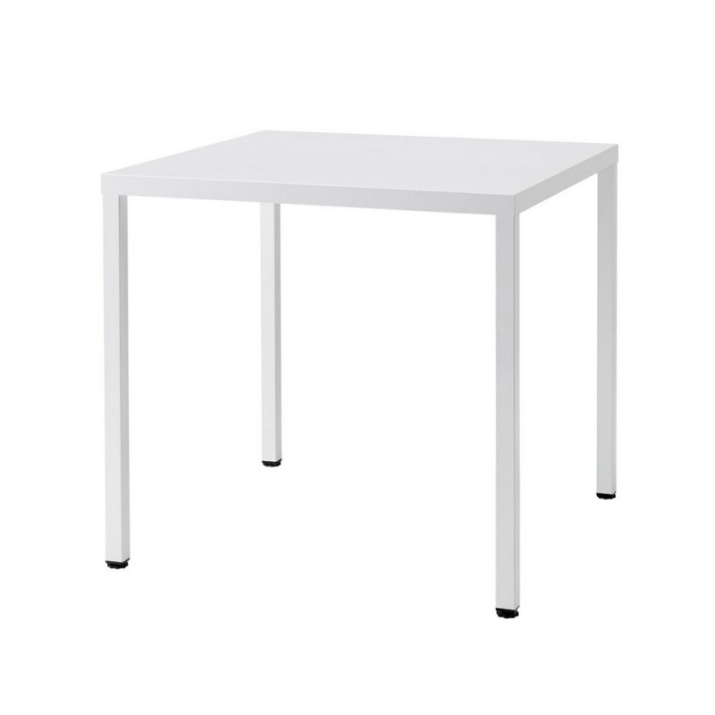 SUMMER 2733 Scab Fixed table Summer art. 2733 with steel structure and 70x70 cm steel top