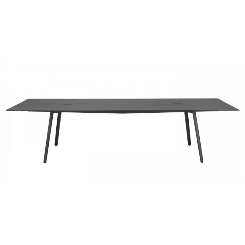 SQUID OF 2432 Scab Fixed table Squid OF art. 2432 with metal structure and 300x120 cm compact laminate top