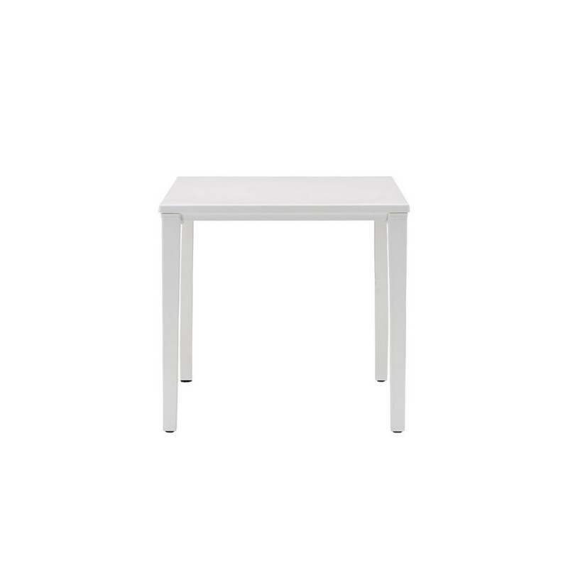TIMO 2131 Scab Timo fixed table art. 2131 with technopolymer structure and 70x70 cm technopolymer top