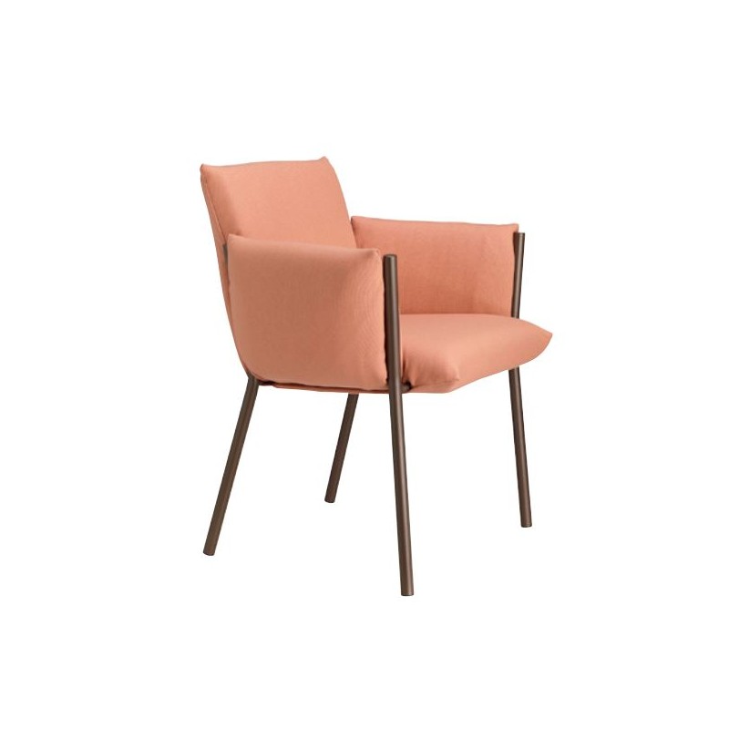 BREZZA 2898 Scab Poltrona Brezza art. 2898 con struttura in metallo e scocca in tessuto - CON VOUCHER 15% NEL CARRELLO