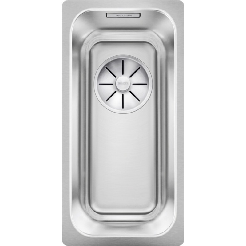 1526113 Blanco | SOLIS 180-U 1526113 Évier simple en acier inoxydable, 22 x 44 cm - À encastrer
