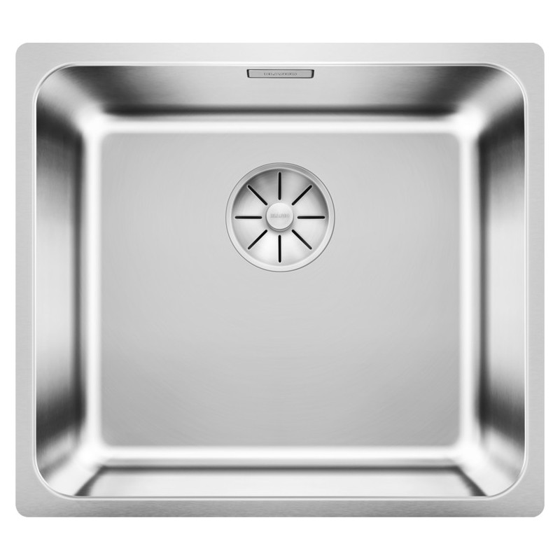 1526120 Évier Blanco SOLIS 450-U 1526120 à une cuve en acier inoxydable 49 x 44 cm - À encastrer sous plan