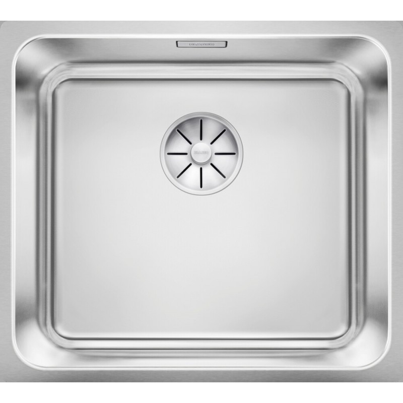 1526121 Blanco | SOLIS 450-IF 1526121 Single-Basin Stainless Steel Sink, 49x44 cm - Top-Mount/Flush-Mount