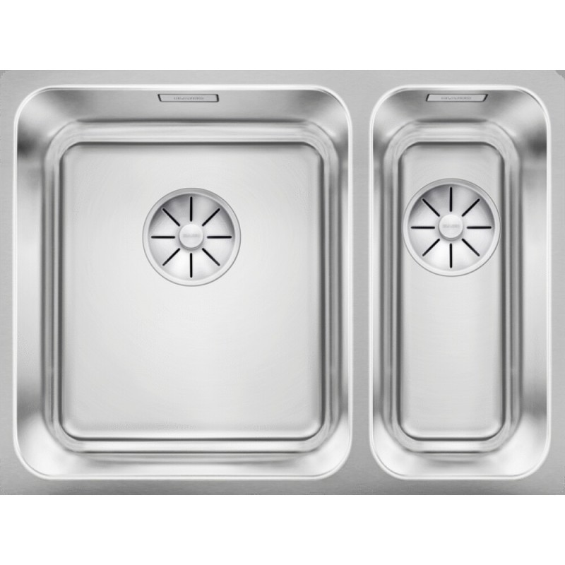 1526131 PRONTA CONSEGNA - Blanco | Lavello una vasca SX con vaschetta SOLIS 340/180-IF 1526131 in acciaio inox da 58.5x44 cm - Sopratop/Filotop - PROMOZIONE ATTIVA FINO AL 10/09