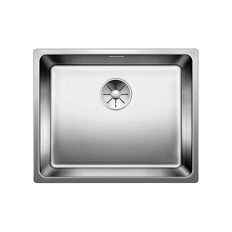 1522965 Blanco ANDANO 500-IF 1518315 single bowl stainless steel sink 54x44 cm - Top/Flush