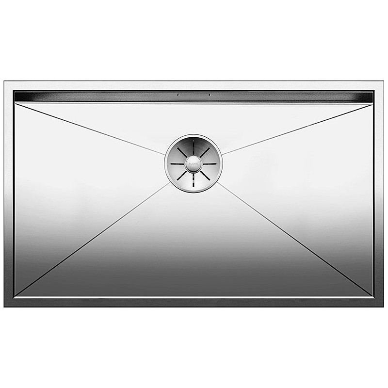 1521593 PRONTA CONSEGNA - Blanco Lavello una vasca ZEROX 700-U 1517249 in acciaio inox da 74x44 cm - Sottotop - PROMOZIONE ATTIVA FINO AL 10/09