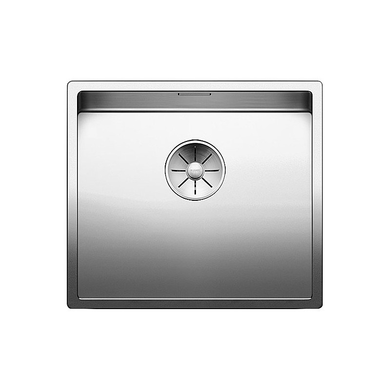 1521574 Blanco | CLARON 450-IF 1517214 Single-Basin Stainless Steel Sink, 49x44 cm - Top-Mount/Flush-Mount