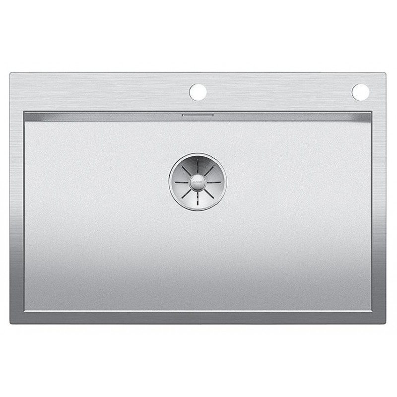 1523102 Blanco Sink with one bowl ZEROX 700-IF/A 1523102 in Durinox stainless steel 76x51 cm - Sopratop/Filotop