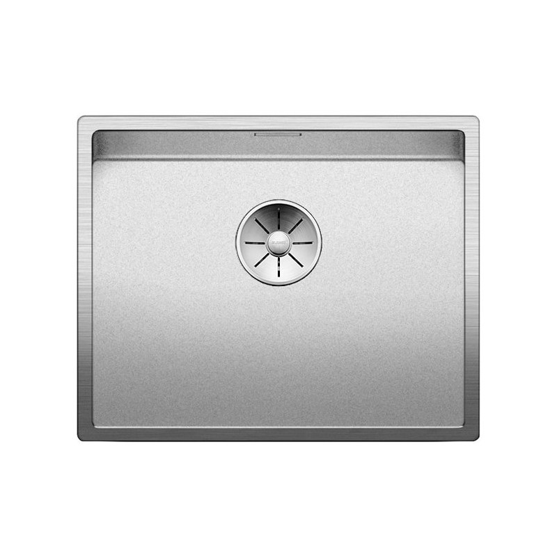 1523390 Blanco Sink one bowl CLARON 500-IF 1523390 in Durinox stainless steel 54x44 cm - Sopratop / Filotop