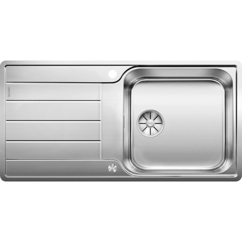 1525327 PRONTA CONSEGNA - Blanco | Lavello una vasca con gocciolatoio CLASSIMO XL 6 S-IF 1525327 in acciaio inox da 100x50 cm - Sopratop/Filotop - PROMOZIONE ATTIVA FINO AL 10/09