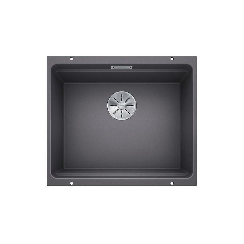 1522228 Blanco Sink Single Bowl ETAGON 500-U 1522228 Rock Grey Finish 53x46 cm - Undermount