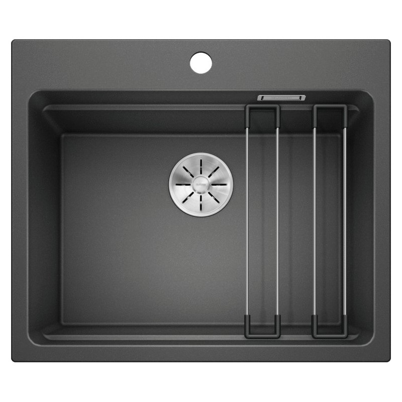 1524539 Évier à une cuve Blanco ETAGON 6 1524539, finition anthracite, 60 x 51 cm - À poser