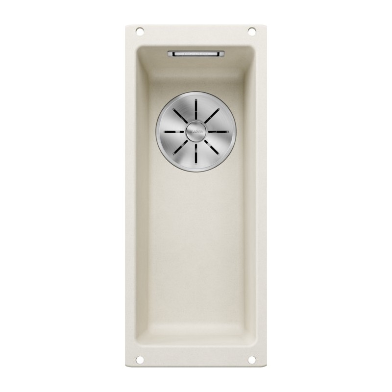 1526802 Évier Blanco à une cuve SUBLINE 160-U 1526802, finition blanc doux, 19 x 46 cm - À encastrer sous plan