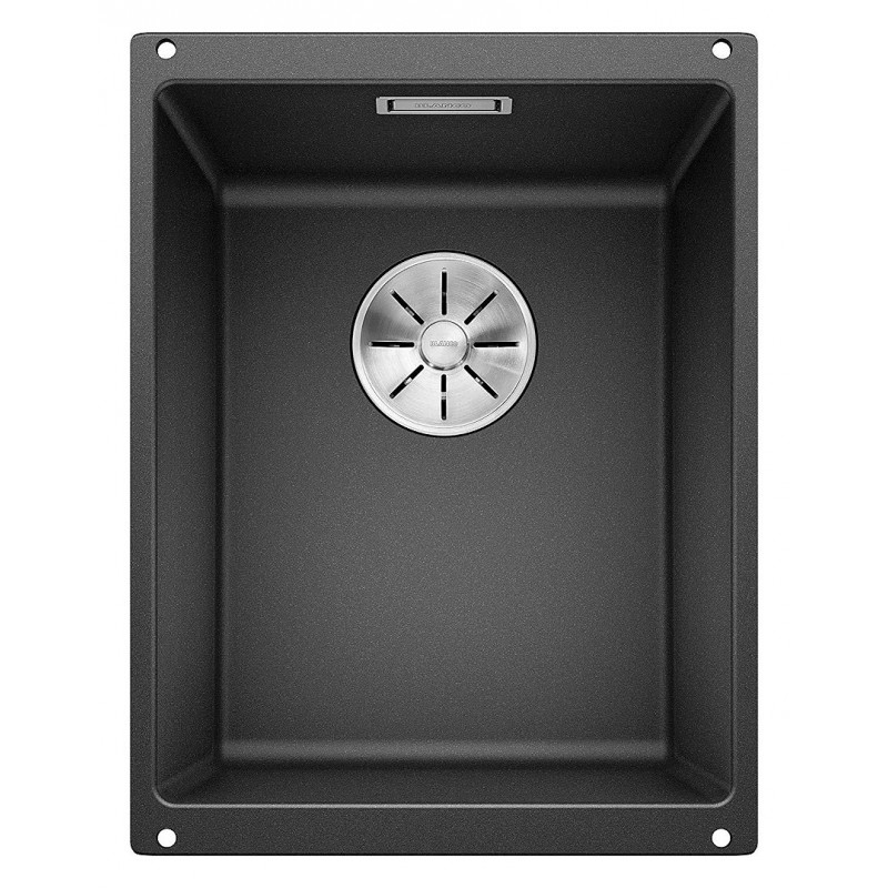 1523406 Blanco | SUBLINE 320-U 1518546 single-bowl sink, anthracite finish, 35x46 cm - Undermount