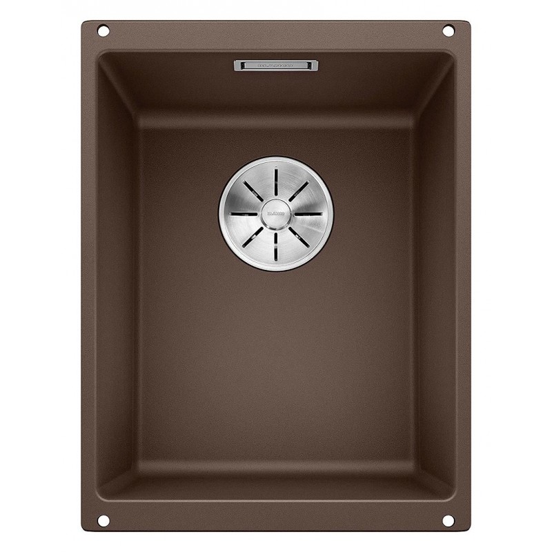 1523415 Blanco | Lavello una vasca SUBLINE 320-U 1518554 finitura caffè da 35x46 cm - Sottotop