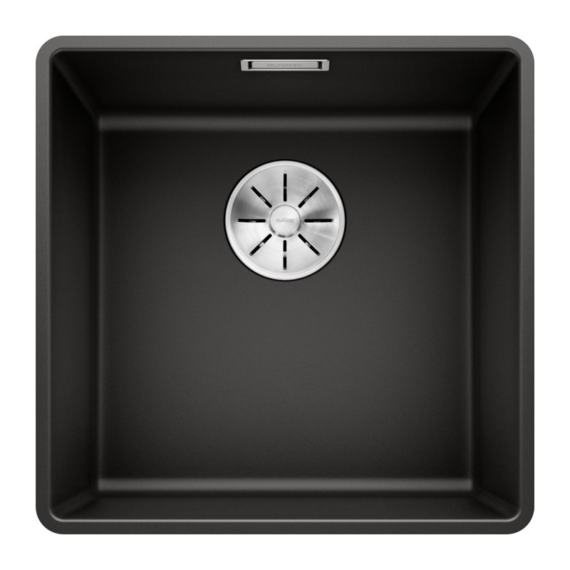 1525988 PRONTA CONSEGNA - Blanco | Lavello una vasca SUBLINE 400-F 1525988 finitura nero da 42.7x42.7 cm - Filotop