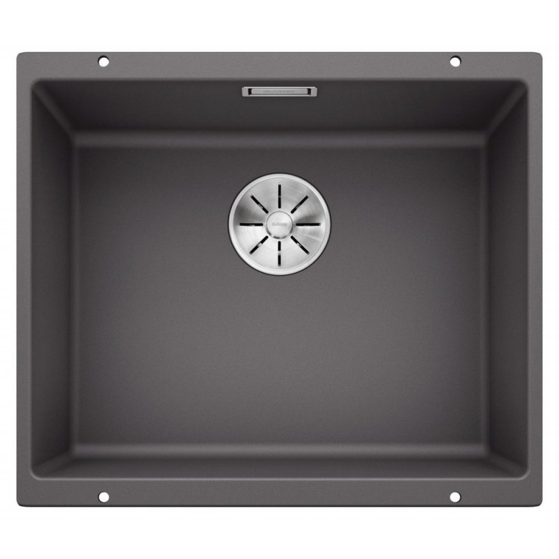 1523433 PRONTA CONSEGNA - Blanco | Lavello una vasca SUBLINE 500-U 1518966 finitura grigio roccia da 53x46 cm - Sottotop