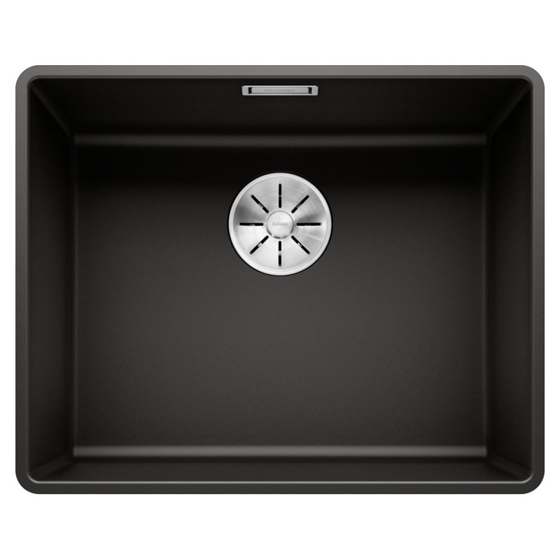 1525994 PRONTA CONSEGNA - Blanco | Lavello una vasca SUBLINE 500-F 1525994 finitura nero da 52.7x42.7 cm - Filotop - PROMOZIONE ATTIVA FINO AL 10/09