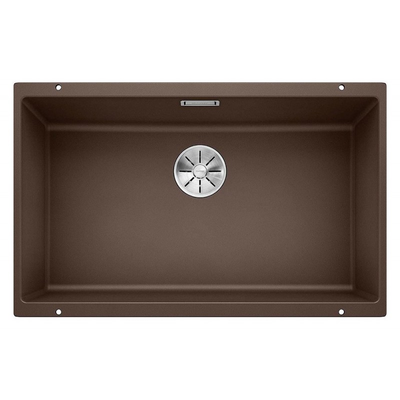 1523451 Blanco | SUBLINE 700-U 1518581 Évier à une cuve, finition café, 73 x 46 cm - Sous-plan