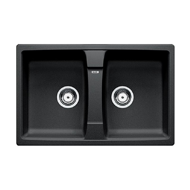 1544700 Blanco Two-bowl sink LEGRA 8 1544700 anthracite finish 78x50 cm - Above-top