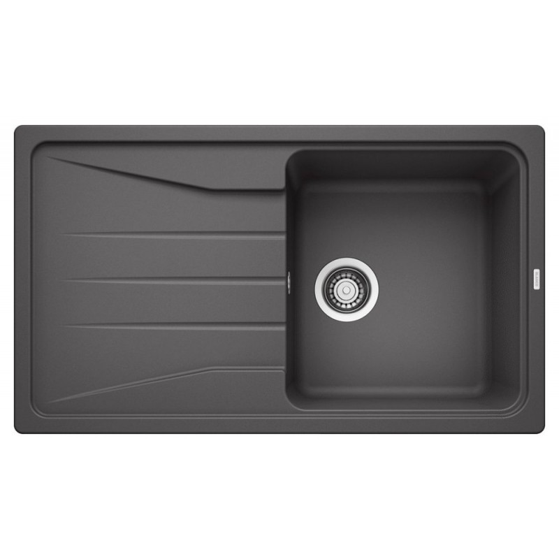 1519672 Blanco Single bowl sink with drainer SONA 5 S 1519672 rock grey finish 86x50 cm - Above counter