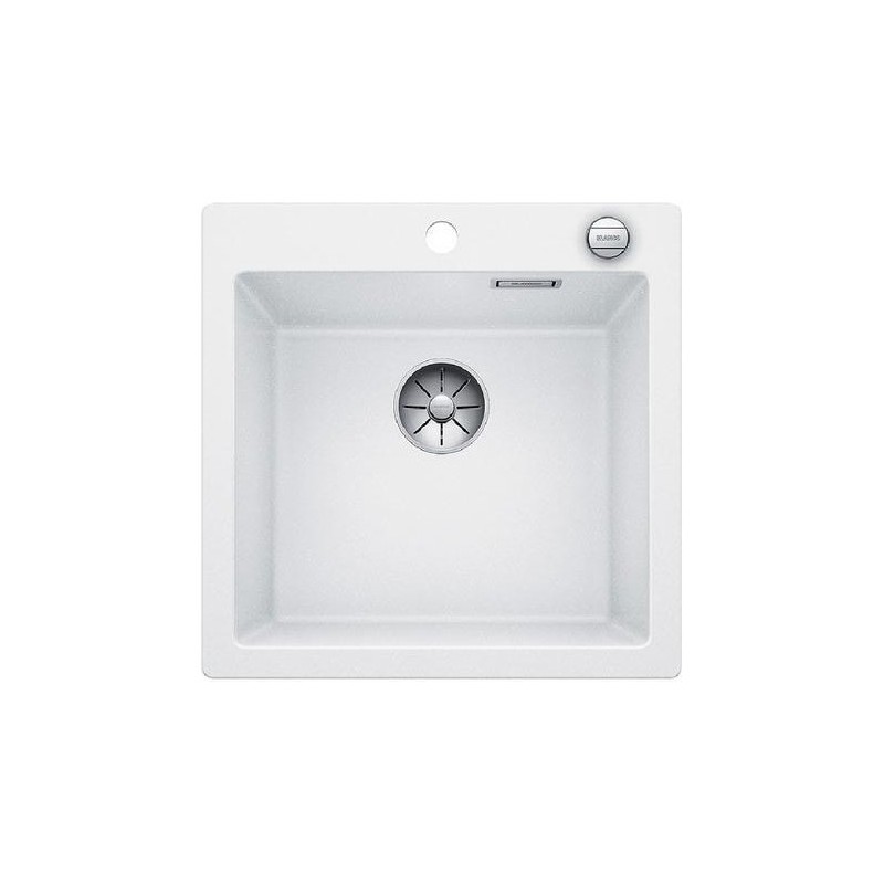 1521672 Blanco | PLEON 5 1521672 Évier à une cuve, finition blanche, 51,5 x 51 cm - À poser
