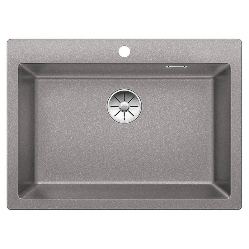 1523045 Blanco Sink one bowl PLEON 8 1518337 alumetallic finish 70x51 cm - Countertop