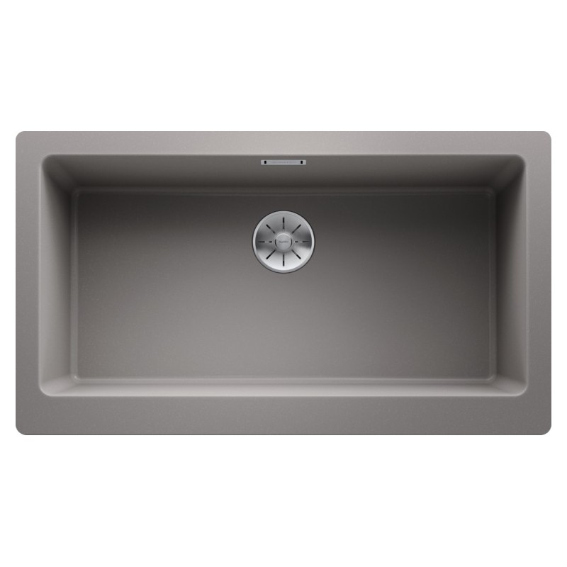 1526103 Blanco Single bowl sink VINTERA XL 9-UF 1526103 alumetallic finish 89.6x51 cm - Filotop/Undermount