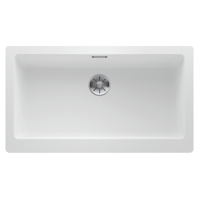 1526105 Blanco Sink one bowl VINTERA XL 9-UF 1526105 white finish 89.6x51 cm - Filotop/Undermount